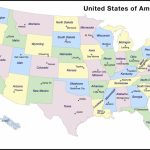 Map With State And Capitals And Travel Information | Download Free   Free Printable United States Map With State Names And Capitals
