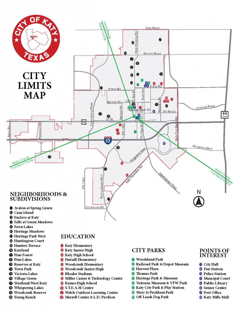 Maps | City Of Katy, Tx - Katy Texas Map