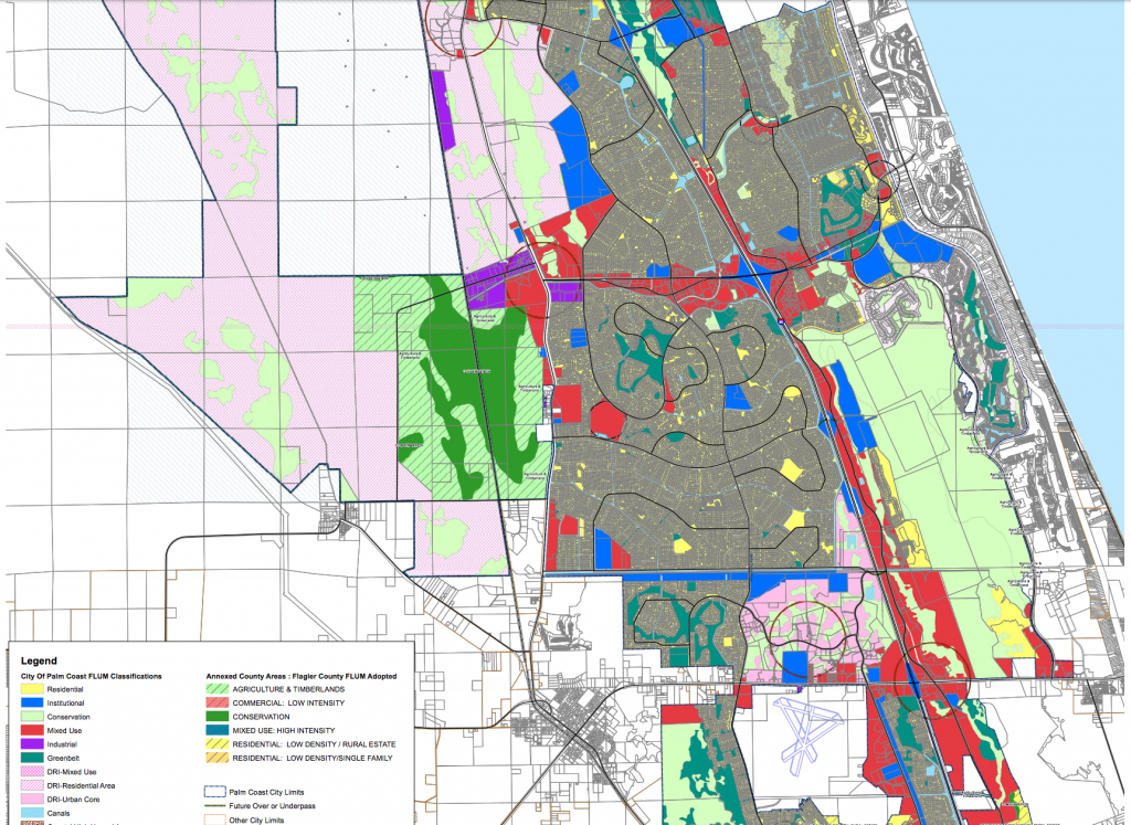 Maps - Flagler County - Bunnell Florida Map