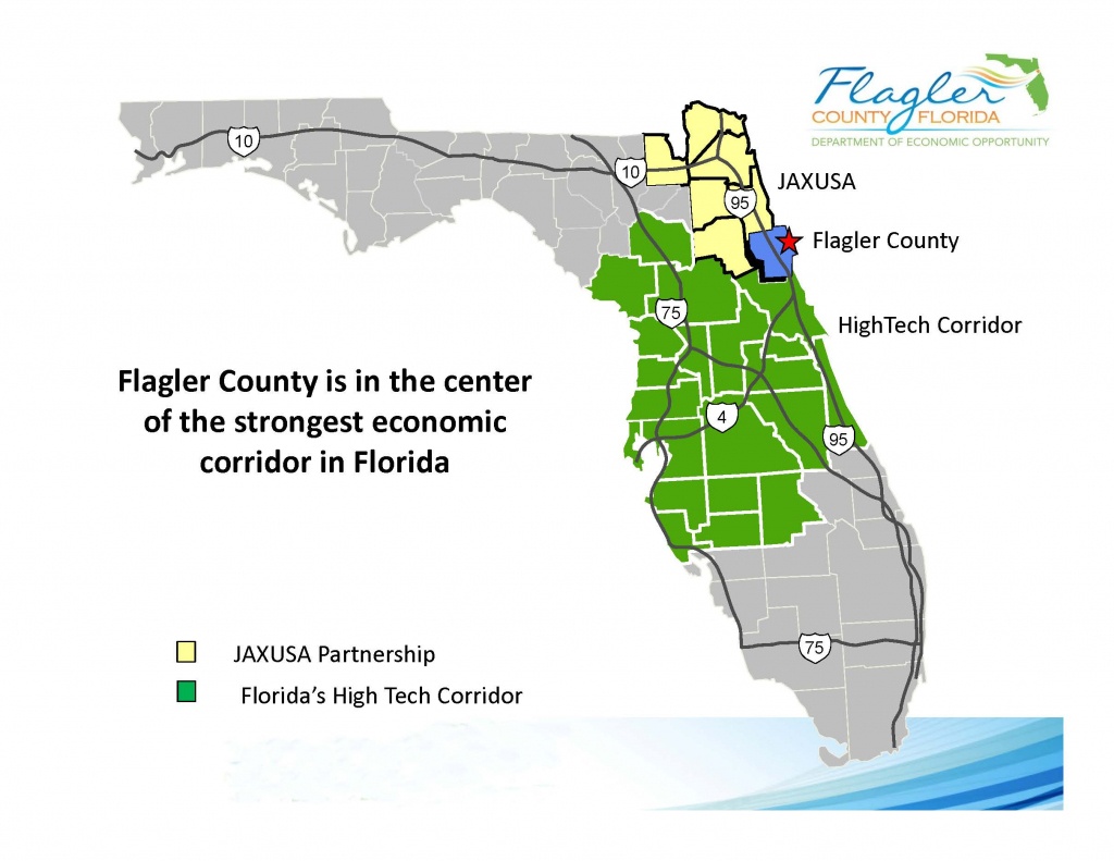 Maps - Flagler County - Bunnell Florida Map