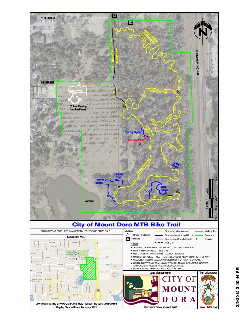 Maps - Florida Bicycle Trails Map