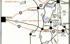 Lake Of The Pines Texas Map