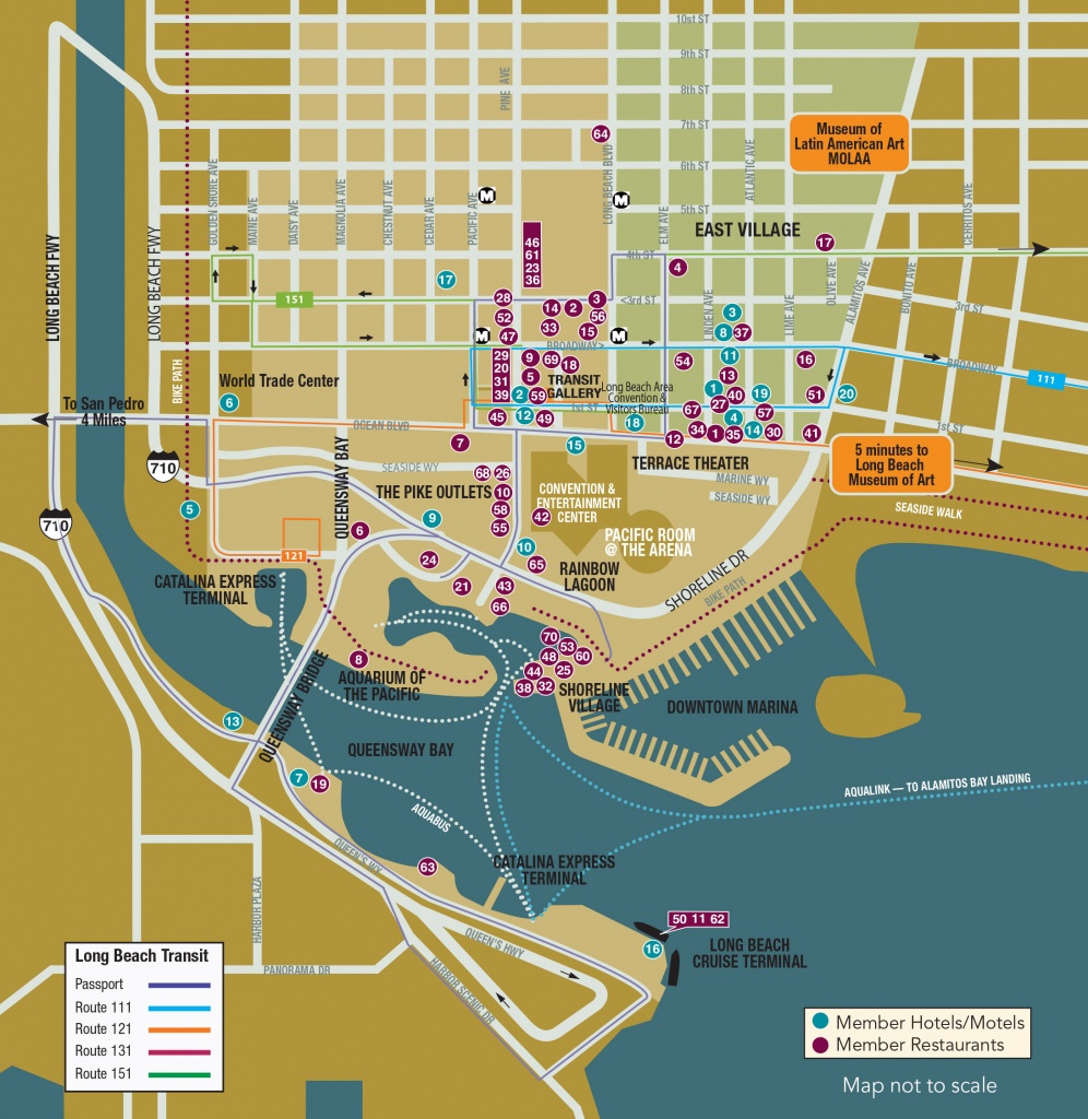 Maps - Long Beach City Guide - Printable Map Of Long Beach Ca