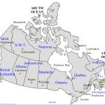 Maps Of Canada With Capital Cities And Travel Information Download   Printable Blank Map Of Canada With Provinces And Capitals