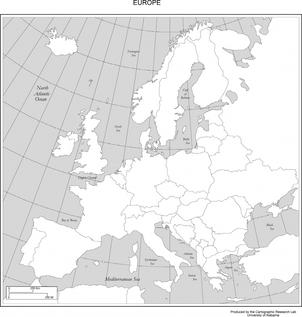 Maps Of Europe - Europe Map Puzzle Printable