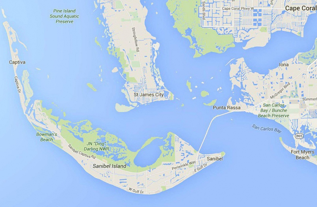 Maps Of Florida: Orlando, Tampa, Miami, Keys, And More - Captiva Florida Map