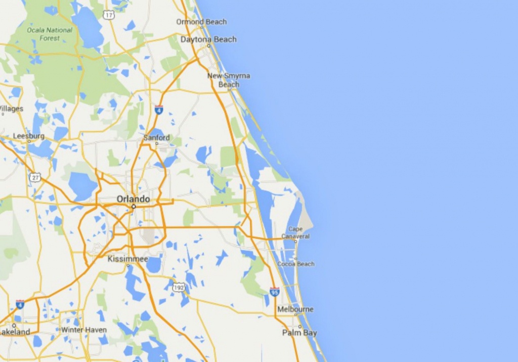 Maps Of Florida: Orlando, Tampa, Miami, Keys, And More - Vero Beach Fl Map Of Florida