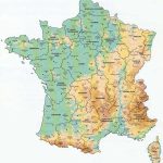 Maps Of France   Bonjourlafrance   Helpful Planning, French Adventure   Printable Map Of France