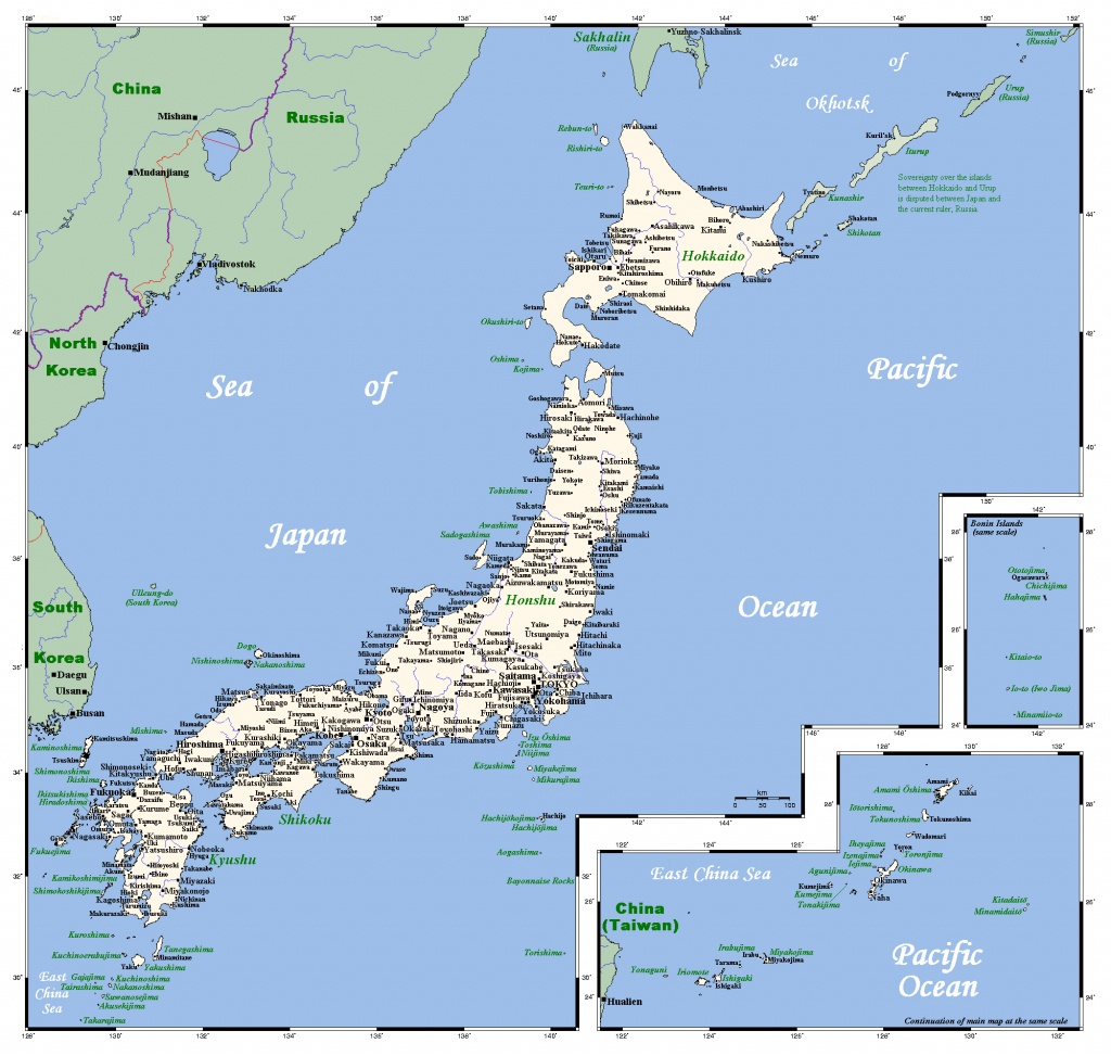Maps Of Japan | Detailed Map Of Japan In English | Tourist Map Of - Printable Map Of Japan With Cities
