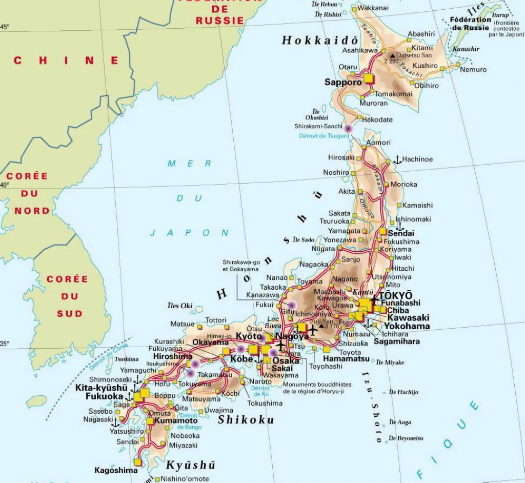 Maps Of Japan | Detailed Map Of Japan In English | Tourist Map Of - Printable Map Of Japan With Cities