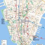 Maps Of New York Top Tourist Attractions   Free, Printable   Free Printable Map Of Manhattan
