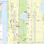 Maps Of New York Top Tourist Attractions Free Printable With Map Nyc   Manhattan Road Map Printable
