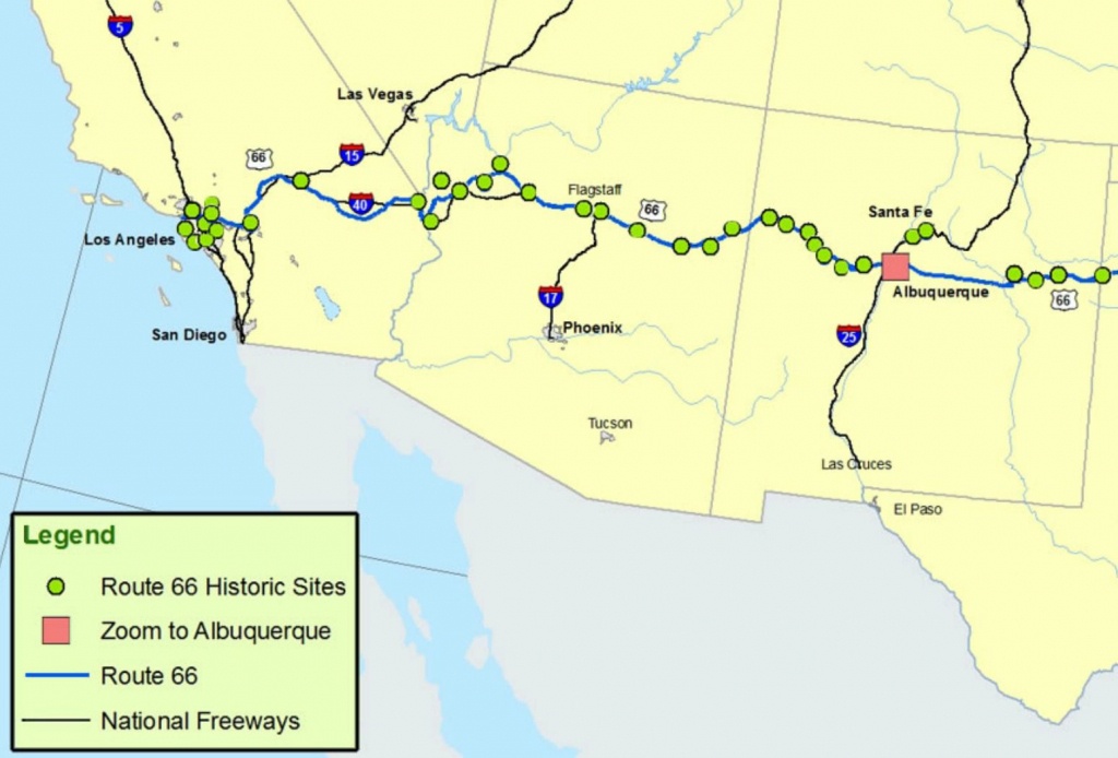 Maps Of Route 66: Plan Your Road Trip - Show Map Of Southern California
