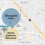 Maps Of The Disneyland Resort   Map Of Hotels Around Disneyland California