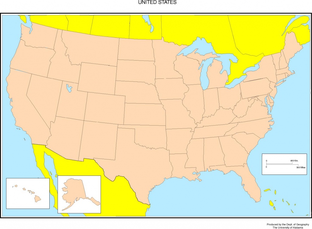 Maps Of The United States - Free Printable Us Maps State And City