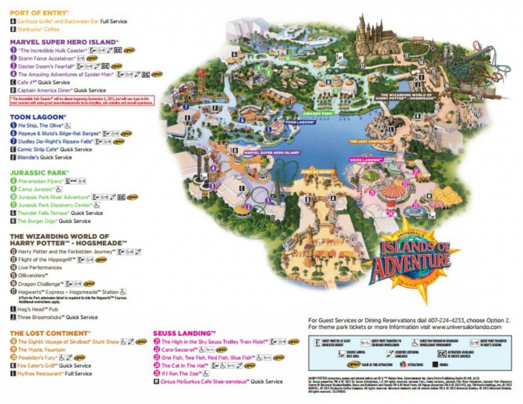 Map Of Universal Studios Florida Hotels Printable Maps