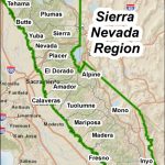 Maps | Sierranevada   Sierra California Map