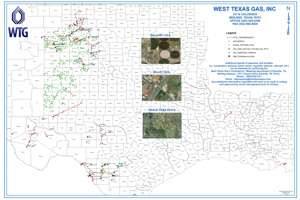 Maps | West Texas Gas - Texas Gas Pipeline Map