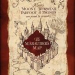 Marauders Map Printable Harry Potter Marauder S Posters At   Marauder's Map Replica Printable