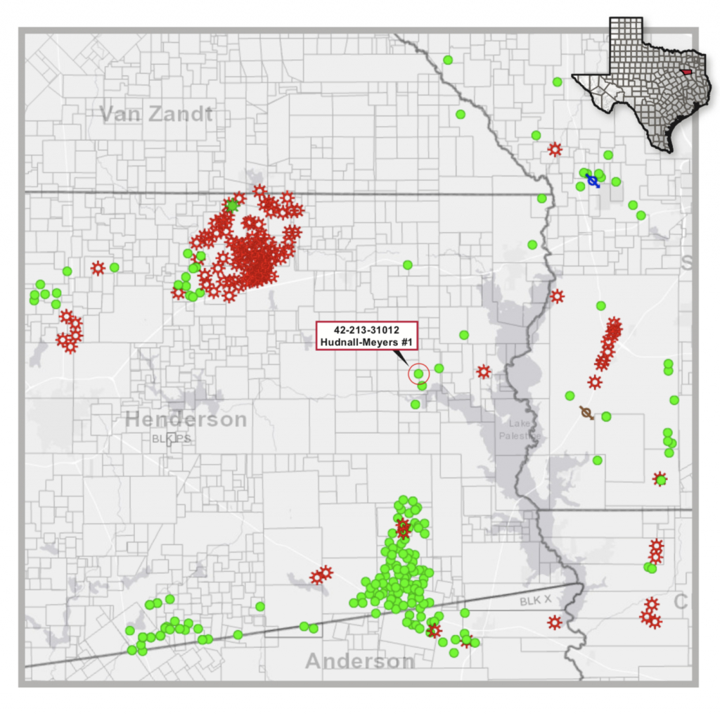 Marketed: M5 Standing Energy Producing East Texas Package | Hart Energy - Texas Rig Count Map