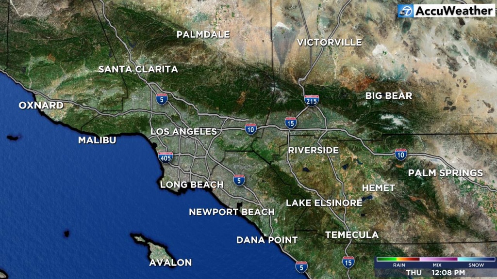 Mega Doppler 7000 Hd | Los Angeles Weather News | Abc7 - Southern California Weather Map