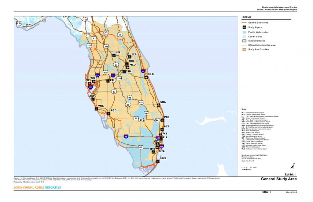 Metroplex Environmental-South-Central Florida Metroplex - Florida Airports Map