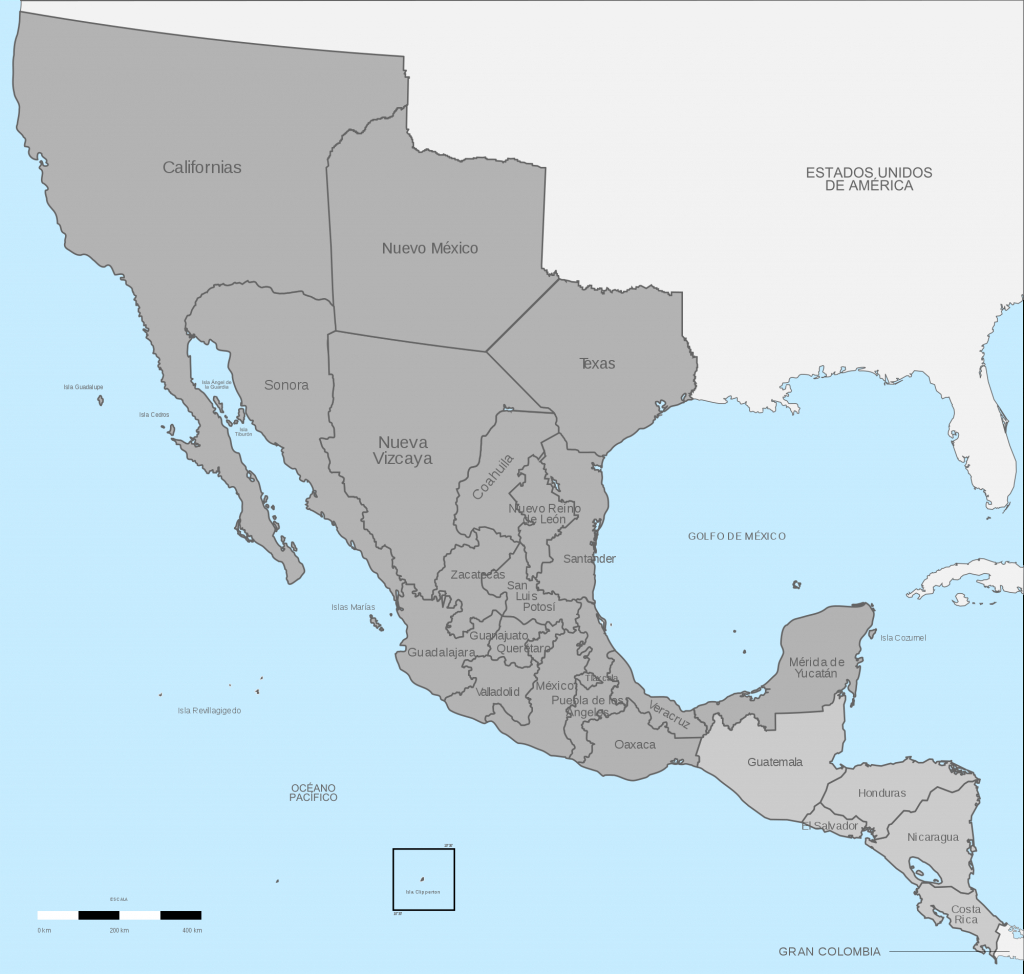 Mexican Texas - Wikipedia - Texas Independence Map