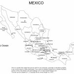 Mexico Map Royalty Free, Clipart, Jpg   Printable Map Of Mexico