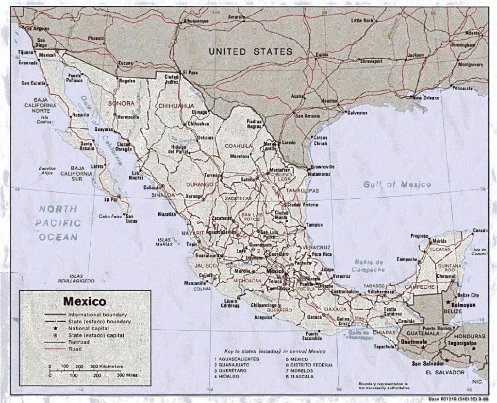 Mexico Maps | Printable Maps Of Mexico For Download - Printable Map Of Mexico