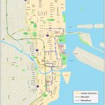 Miami Downtown Map   Miami City Map Printable