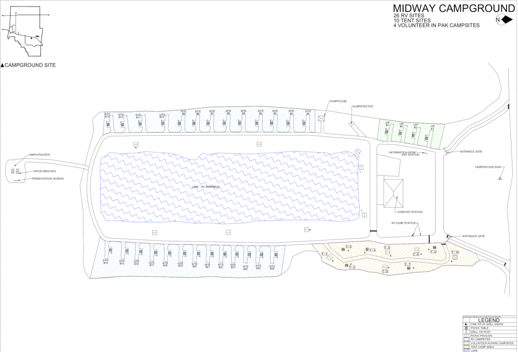 Midway - Campsite Photos, Campground Info &amp;amp; Reservations - Florida Tent Camping Map