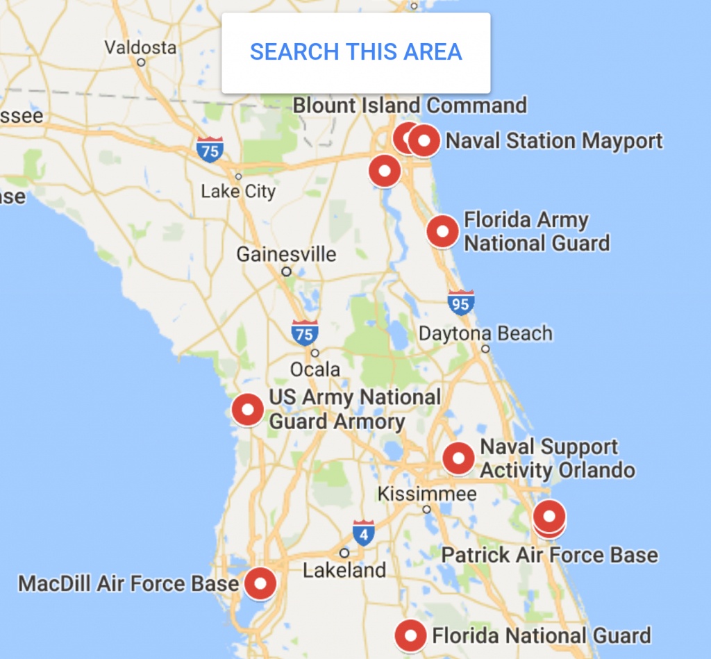 Military Bases In Florida - Album On Imgur - Florida Navy Bases Map