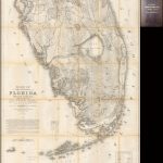 Military Map Of The Peninsula Of Florida South Of Tampa Bay Compiled   Old Florida Maps For Sale