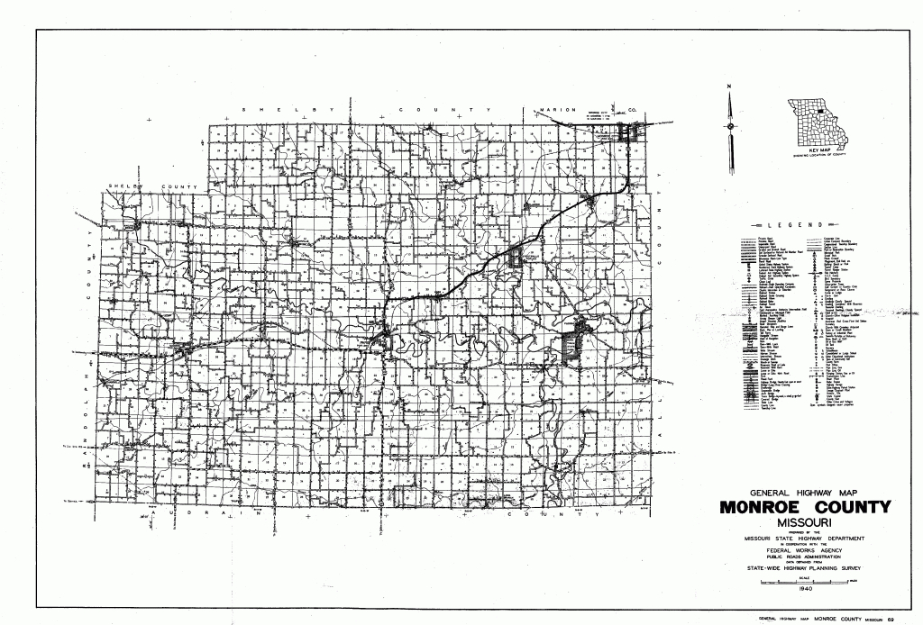 Missouri County Map - Texas County Missouri Plat Map
