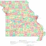 Missouri Printable Map   Printable Blank Map Of Missouri