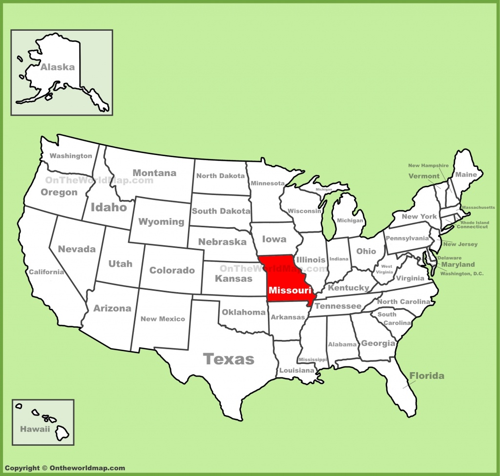 Missouri State Maps | Usa | Maps Of Missouri (Mo) - Printable Map Of Missouri