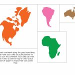 Montessori World Map And Continents   Gift Of Curiosity   Montessori World Map Printable