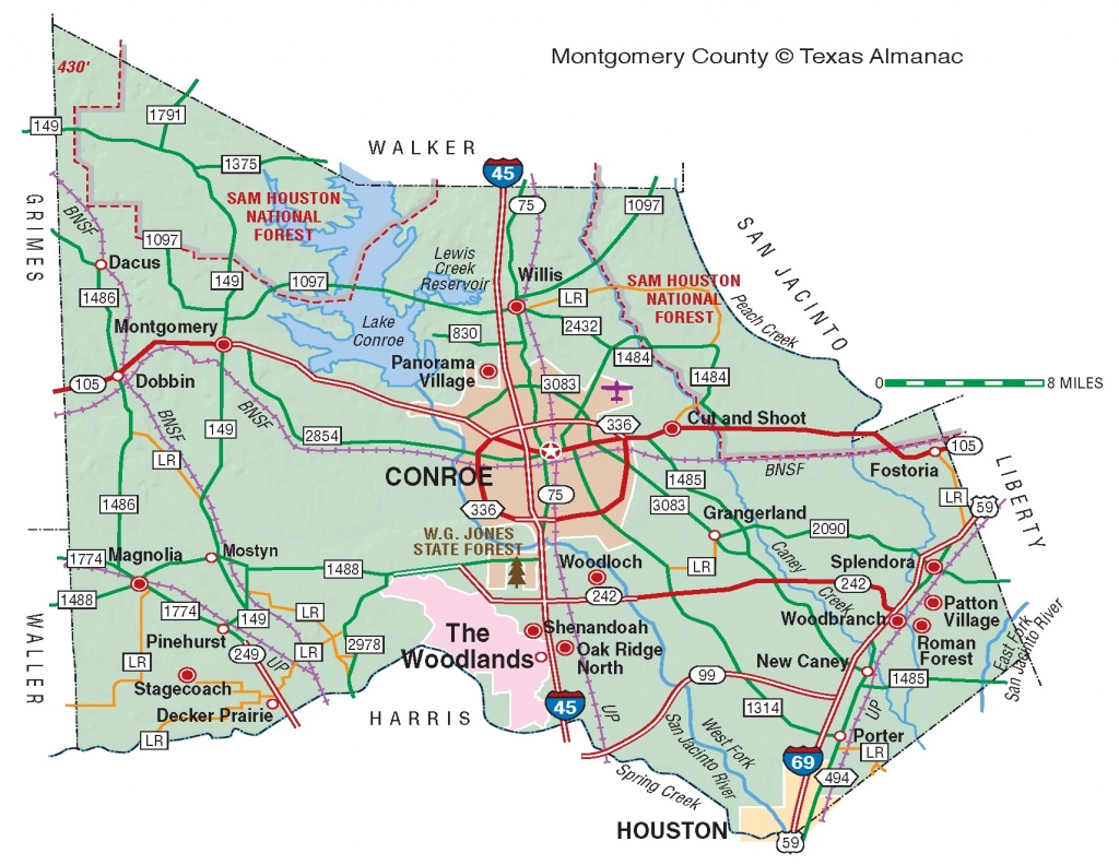 Montgomery County | The Handbook Of Texas Online| Texas State - Montgomery County Texas Flood Map