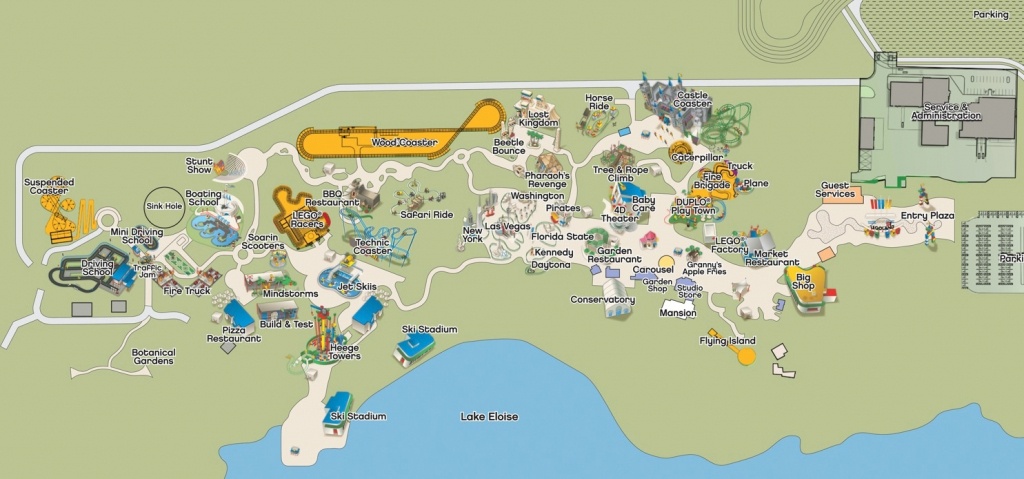 More Details Released For Legoland Florida - Opening Set For October - Legoland Map Florida