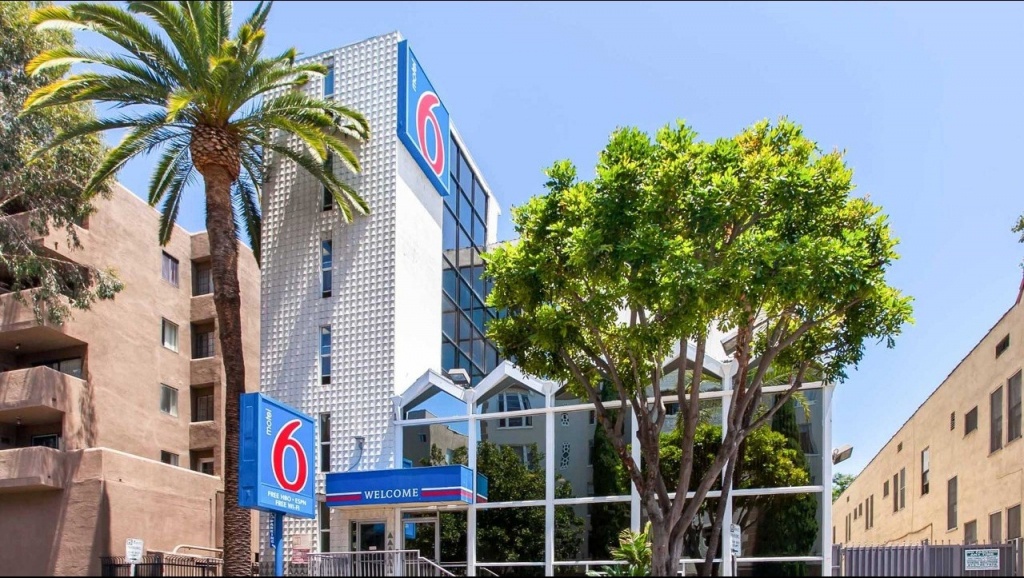Motel 6 Los Angeles - Hollywood Hotel In Hollywood Ca ($115+ - Motel 6 Locations California Map