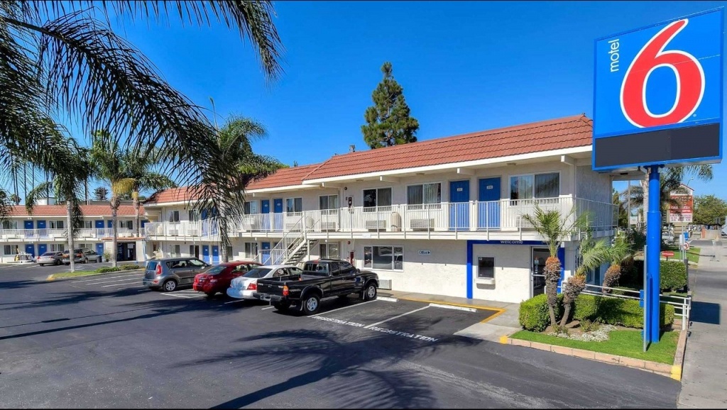 Motel 6 Los Angeles - Long Beach Hotel In Long Beach Ca ($89+ - Motel 6 California Map