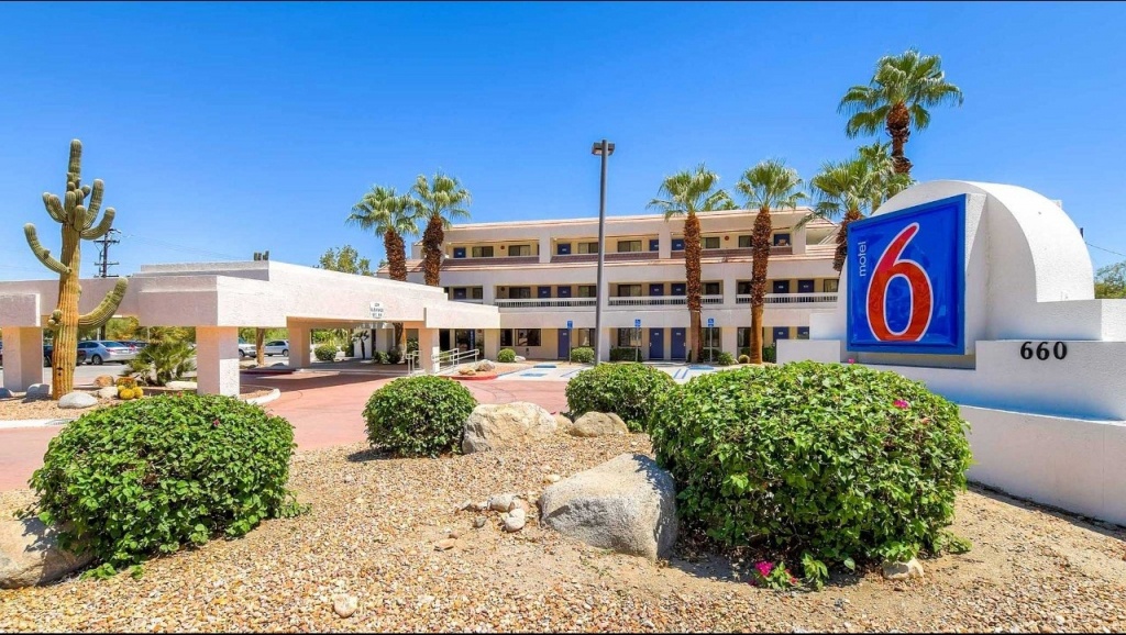 Motel 6 Palm Springs Downtown Hotel In Palm Springs Ca ($59+ - Motel 6 California Map