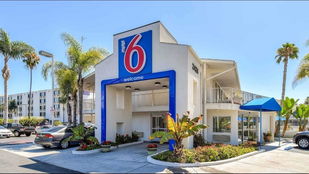 Motel 6 San Diego Hotel Circle - Mission Valley Hotel In San Diego - Motel 6 Locations California Map