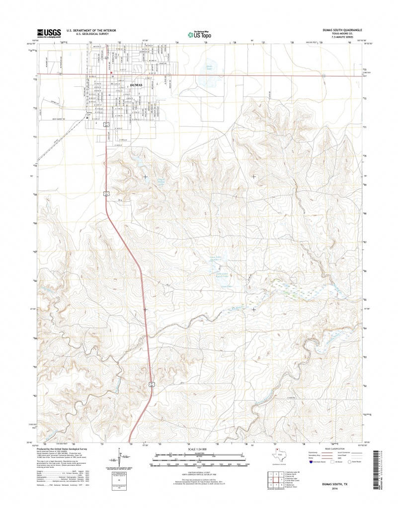 Dumas Texas Map Printable Maps