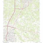 Mytopo Sherman, Texas Usgs Quad Topo Map   Sherman Texas Map