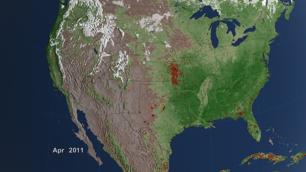 nasa fire map oregon