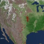 Nasa   A Look Back At A Decade Of Fires   Texas Fire Map