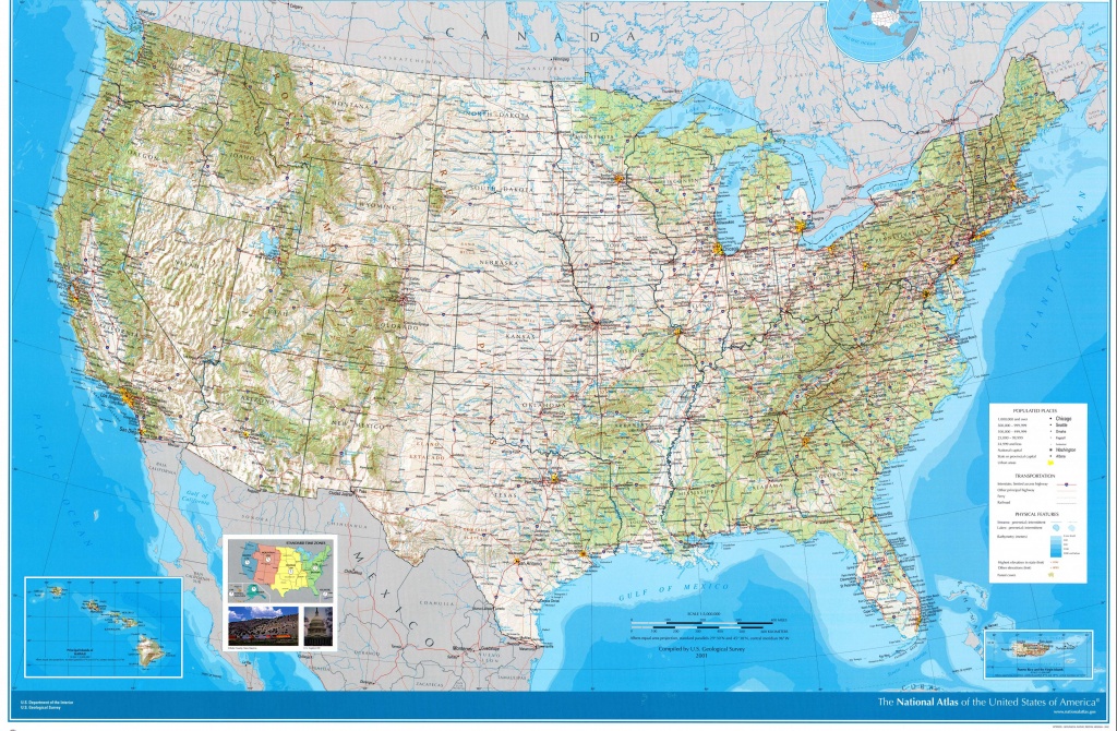 National Atlas Of The United States - Wikipedia - National Atlas Printable Maps
