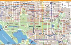 Washington Dc Map Of Attractions Printable Map