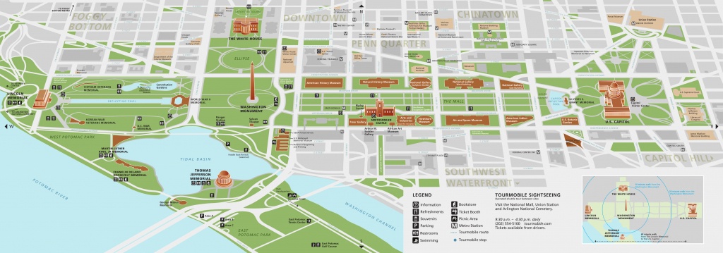National Mall Maps | Npmaps - Just Free Maps, Period. - Printable Map Of Dc Monuments